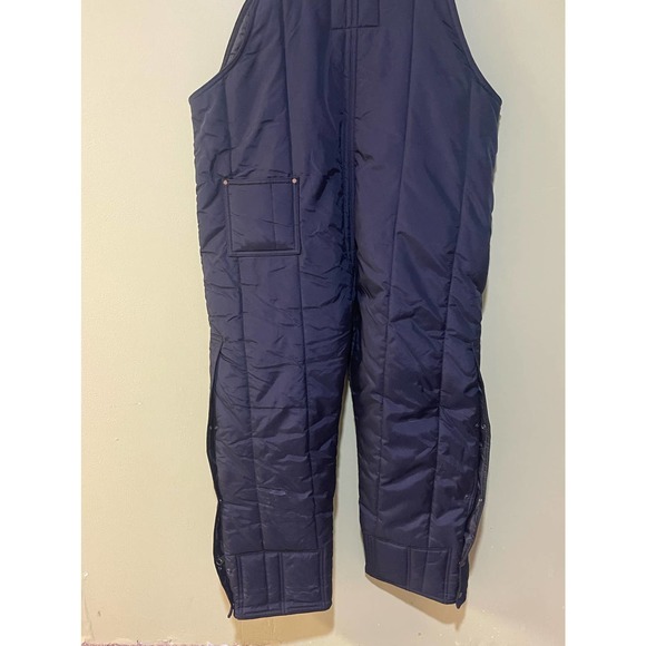 Refrigiwear Outdoor Insulated Overalls Iron-Tuff Bibs -50F X-Large - Picture 10 of 11
